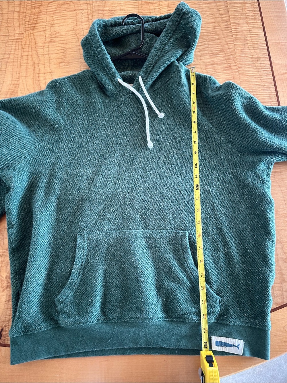 Mollusk Dark Green Hooded Sweatshirt - Cozy Pullover Hoodie - Picture 9 of 9
